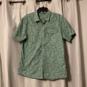 Stop Short Sleeve Buttondown. Large